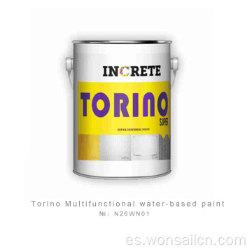 Pintura al agua multifuncional Torino